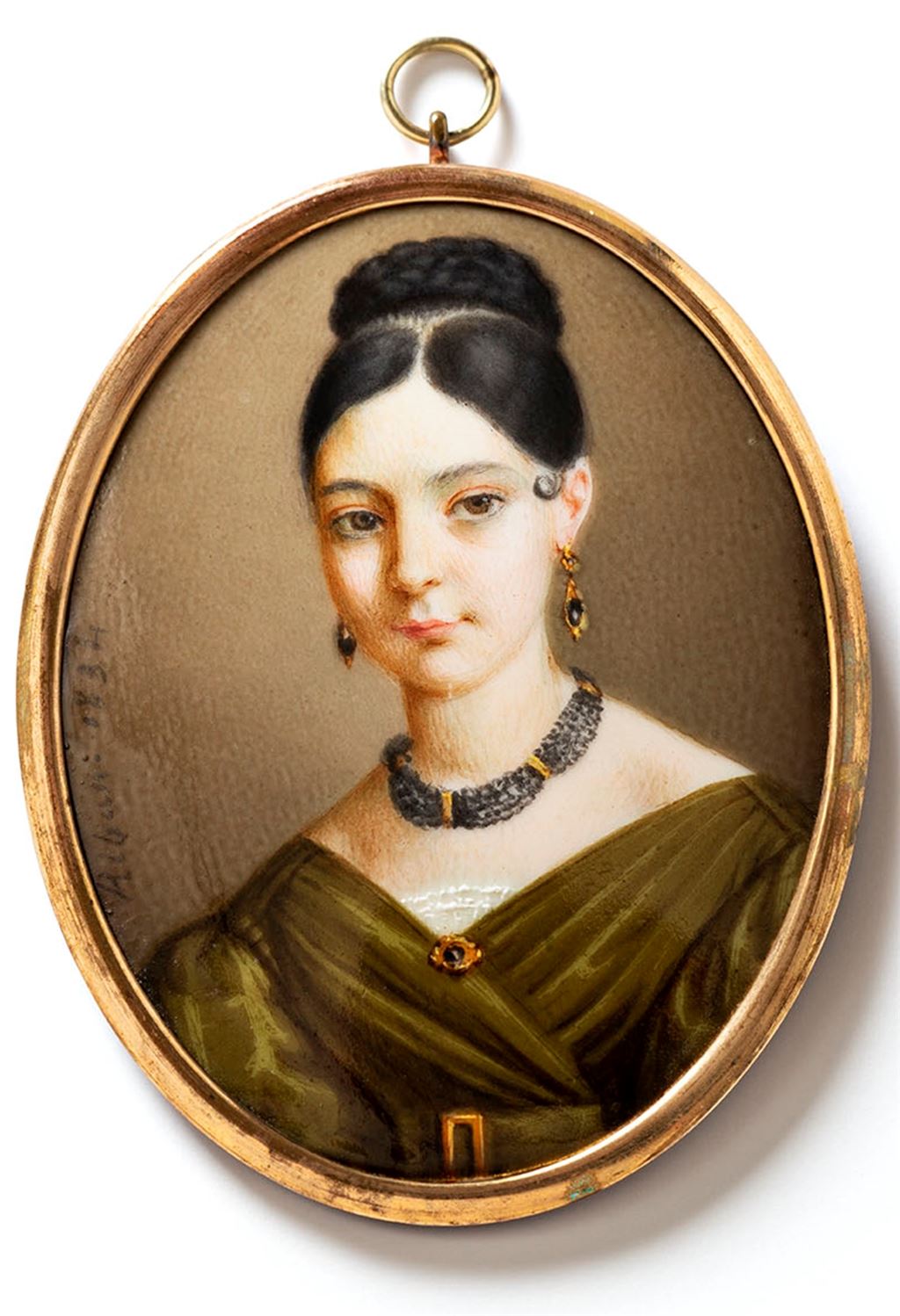 PorträtminiaturHenriette Rath.Foto: Reinhardt
