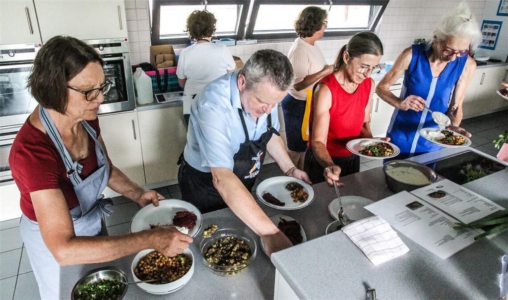Positive Bilanz: der erste Kochworkshop des „WierPro“-Projekts ist absolviert. Foto: privat