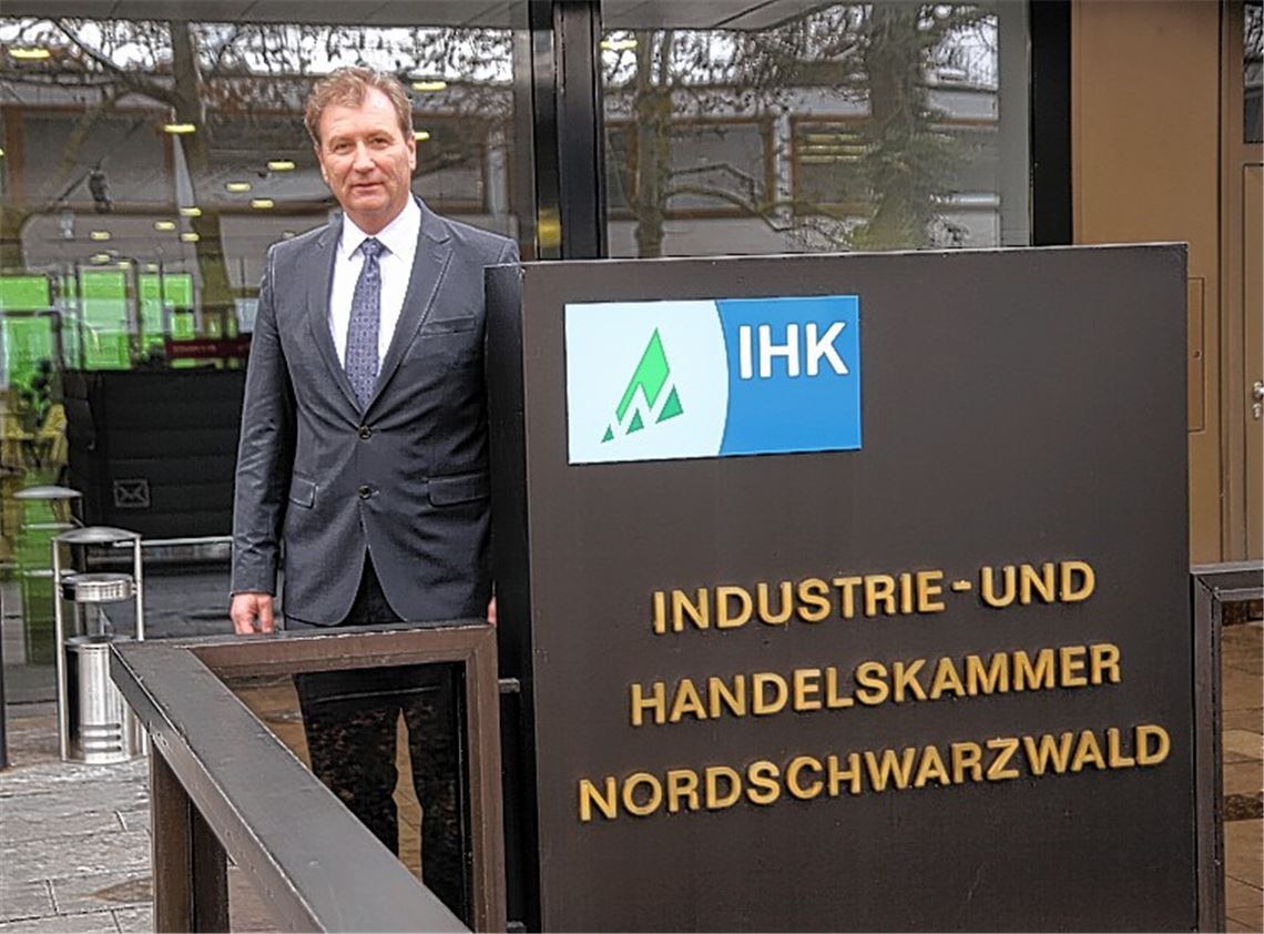 Positive Einschätzungen von Unternehmen der Region: IHK-Hauptgeschäftsführer Martin Keppler blickt optimistisch in das neue, soeben begonnene Jahr. 