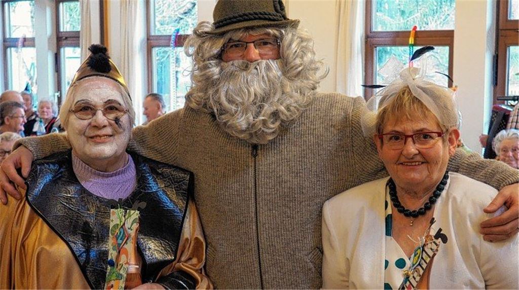 Ausgelassene Stimmung bei der Seniorenfasnet