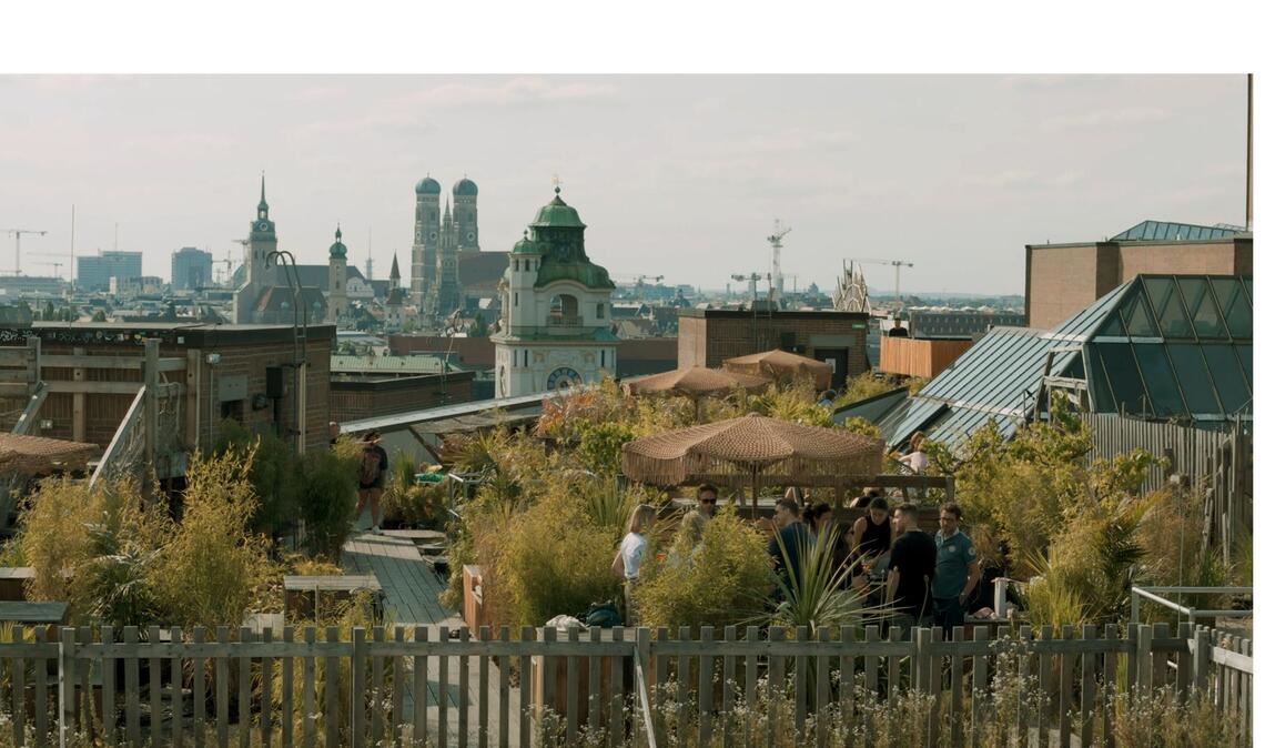 Preis: Ebenfalls in München: Kollektiv A – Benedict Esche, Lionel Esche – für den „Kulturdachgarten“.