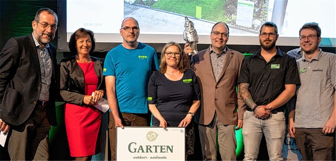 Nonnenmann erhält Preis für Messe-Schaugarten