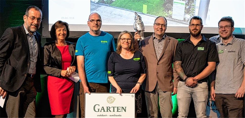 Nonnenmann erhält Preis für Messe-Schaugarten