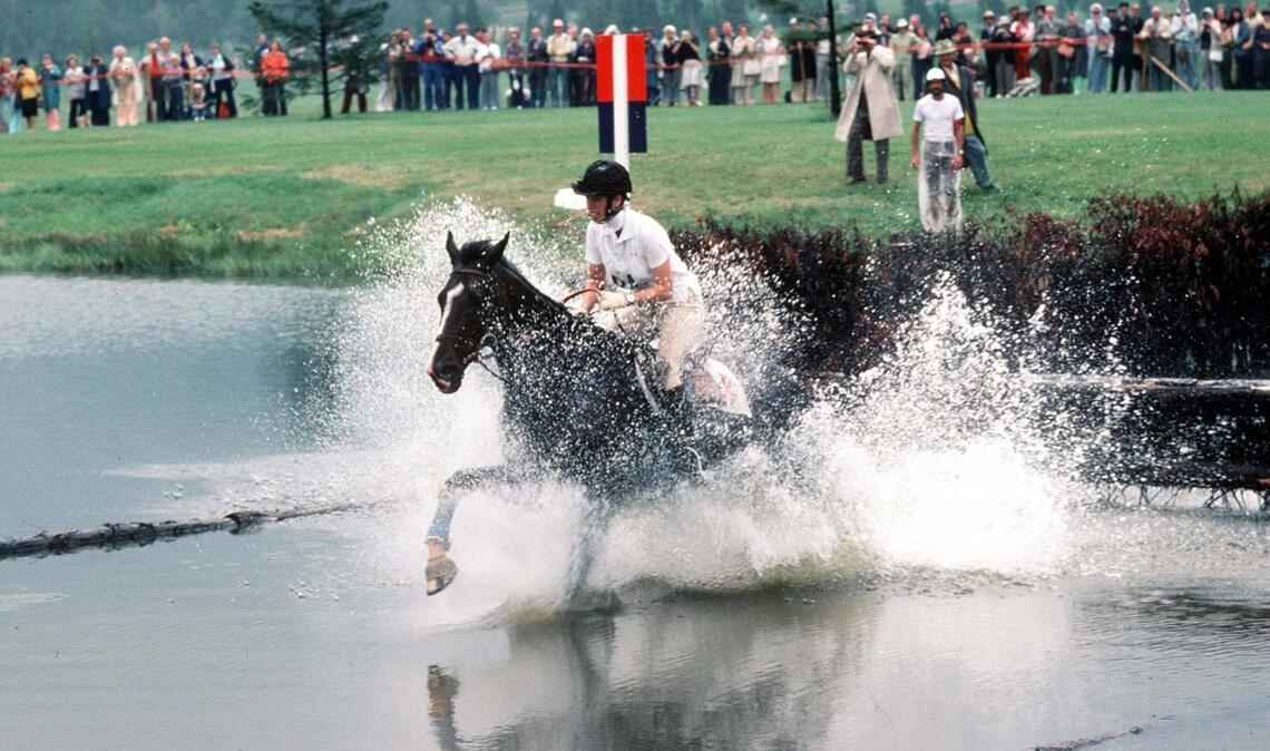 Prinzessin Anne auf Goodwill bei den Olympischen Spielen 1976.