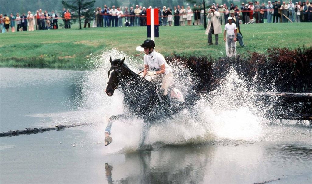 Prinzessin Anne auf Goodwill bei den Olympischen Spielen 1976.