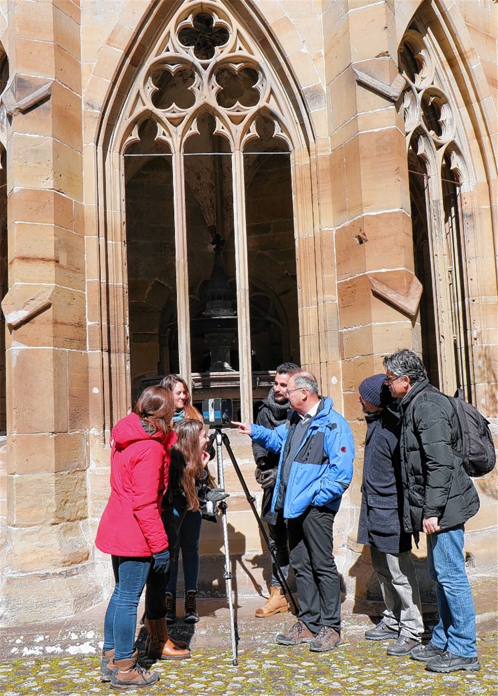 Das Kloster als 3-D-Modell