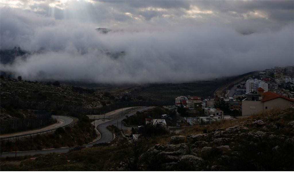 Pufferzone bei der Stadt Madschdal Schams in der Nähe der sogenannten Alpha-Linie, welche die von Israel kontrollierten Golanhöhen von Syrien trennt (Archivfoto).