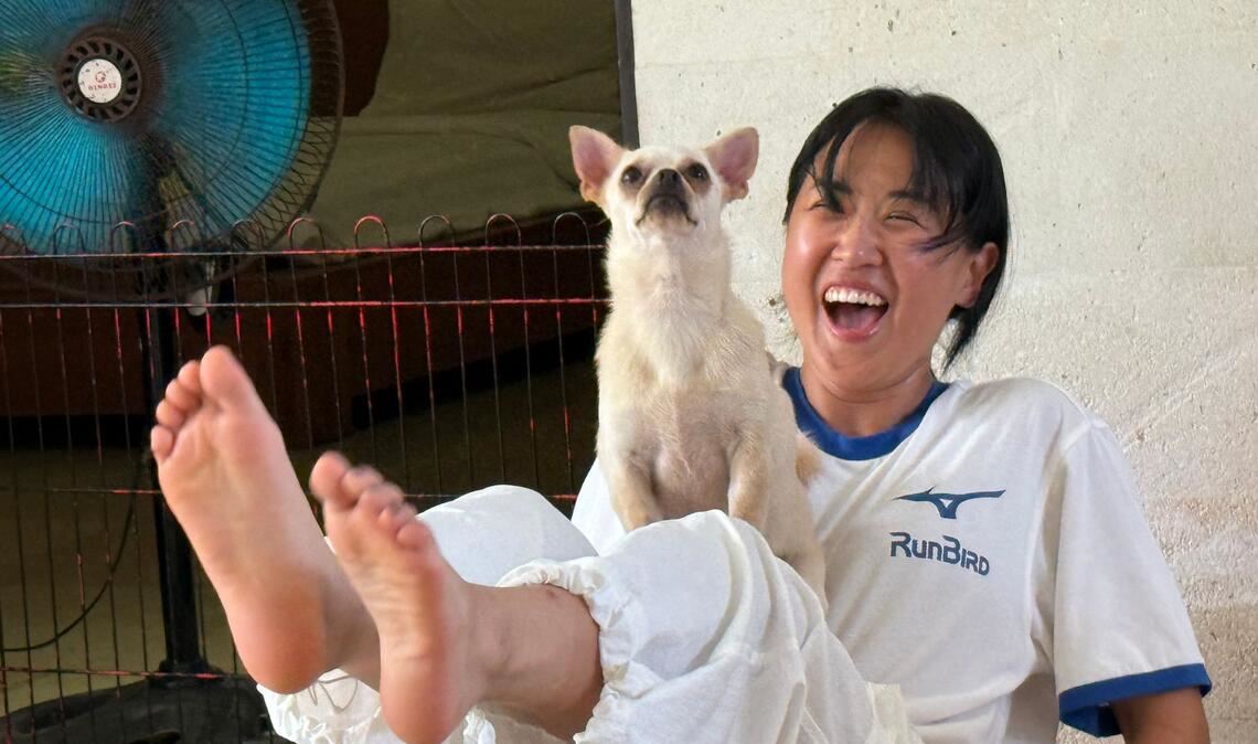 Puppy Yoga macht die Menschen glücklich - aber es gibt Schattenseiten.