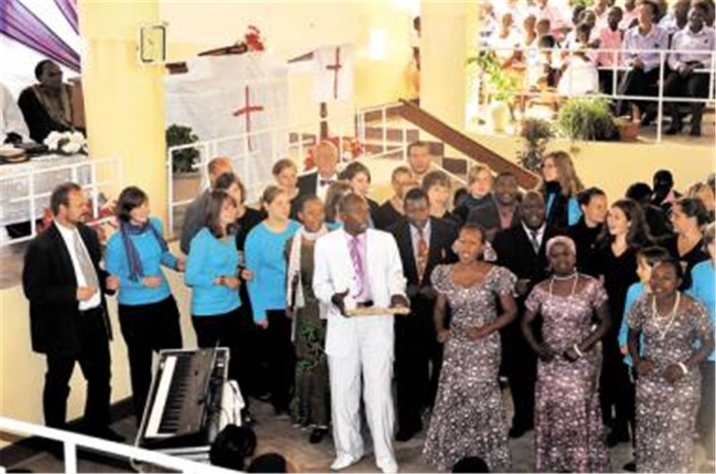 Pure Lebensfreunde: Umjubelt sind die gemeinsamen Auftritte mit den Gastgebern.