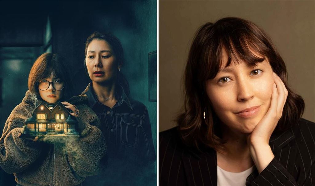 Purnima Grätz und Elisa Hofmann spielen Hauptrollen in der Serie „House of Yang“ von  Stefanie Ren (von links)