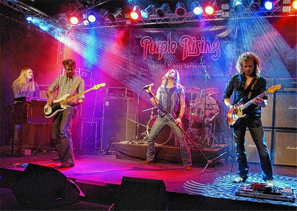 Purple Rising spielt Hits von Deep Purple