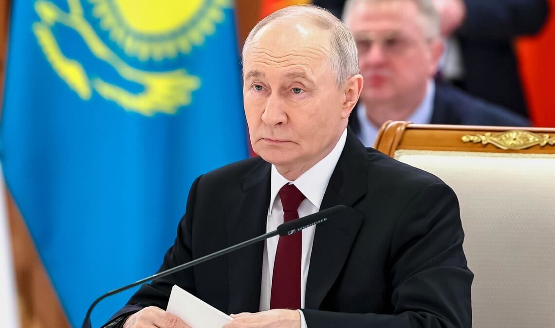 Putin sagt beim Wirtschaftsgipfel der Eurasischen Union, die Vorwürfe gegen Russland wegen eines Drohneneinschlags in Rumänien seien nicht bewiesen.