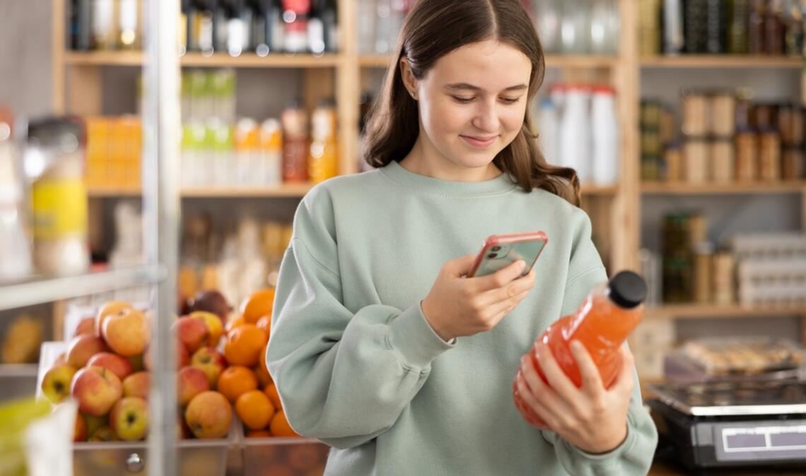 QR-Codes im Supermarkt könnten in Zukunft häufiger werden.