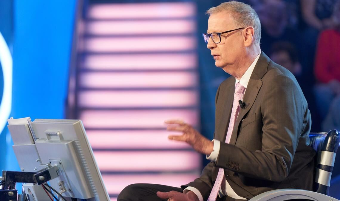 Quiz-Moderator Günther Jauch (Archivbild).