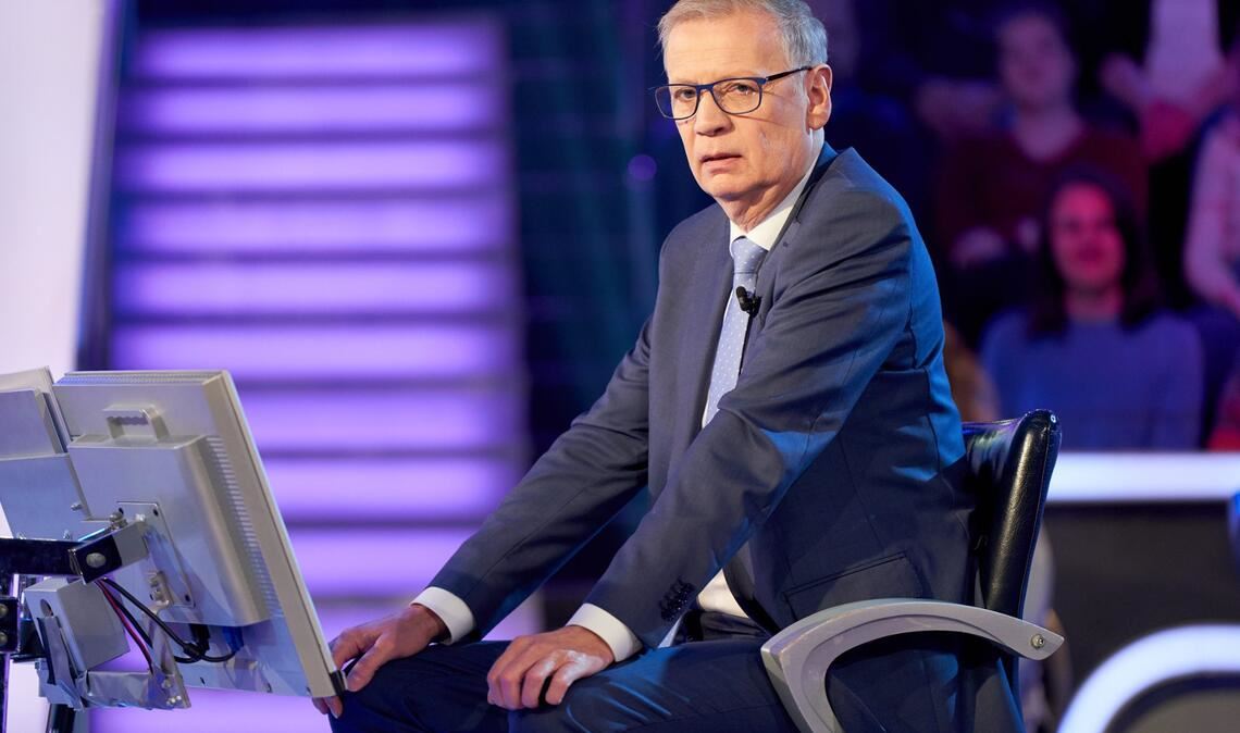 Quiz-Moderator Günther Jauch (Archivbild).