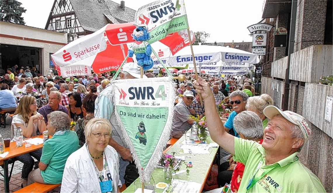 Radio hautnah in Öschelbronn