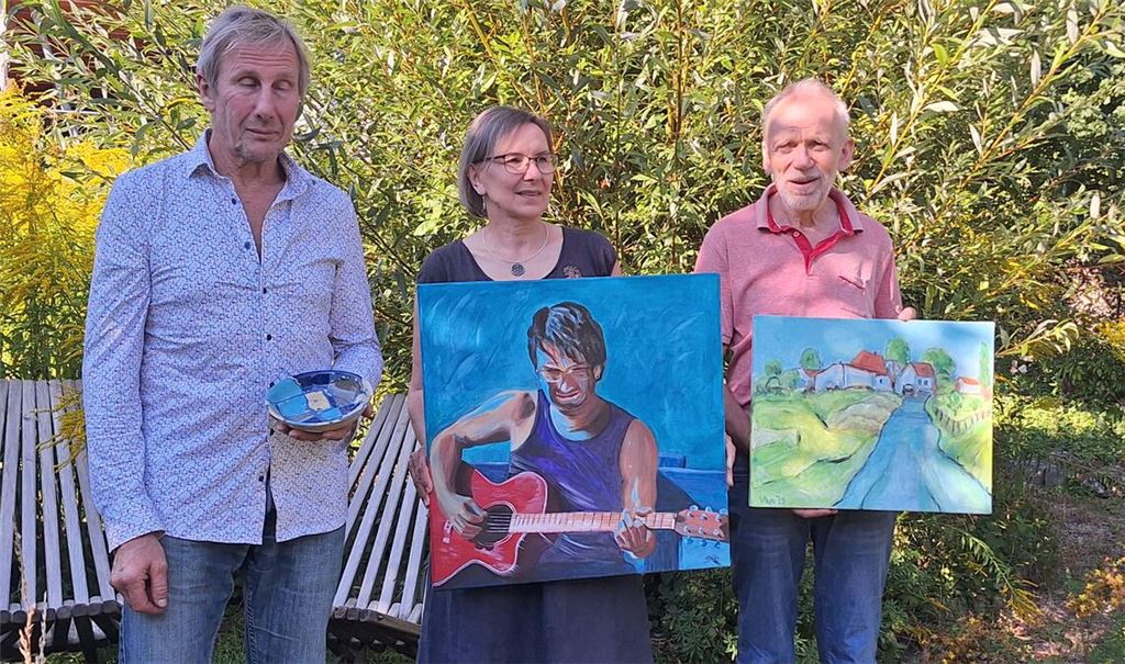 Rainer Traub, Beate Horvath und Uli Schlimm werden ihre Werke präsentieren und zum Mitmachen anregen. Foto: privat
