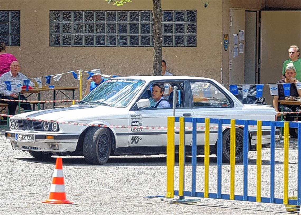 Ralf Kessler vom RKV Lomersheim präsentiert sich in starker Form: Rang fünf in der ADAC-Gruppe A. Foto: Fotomoment