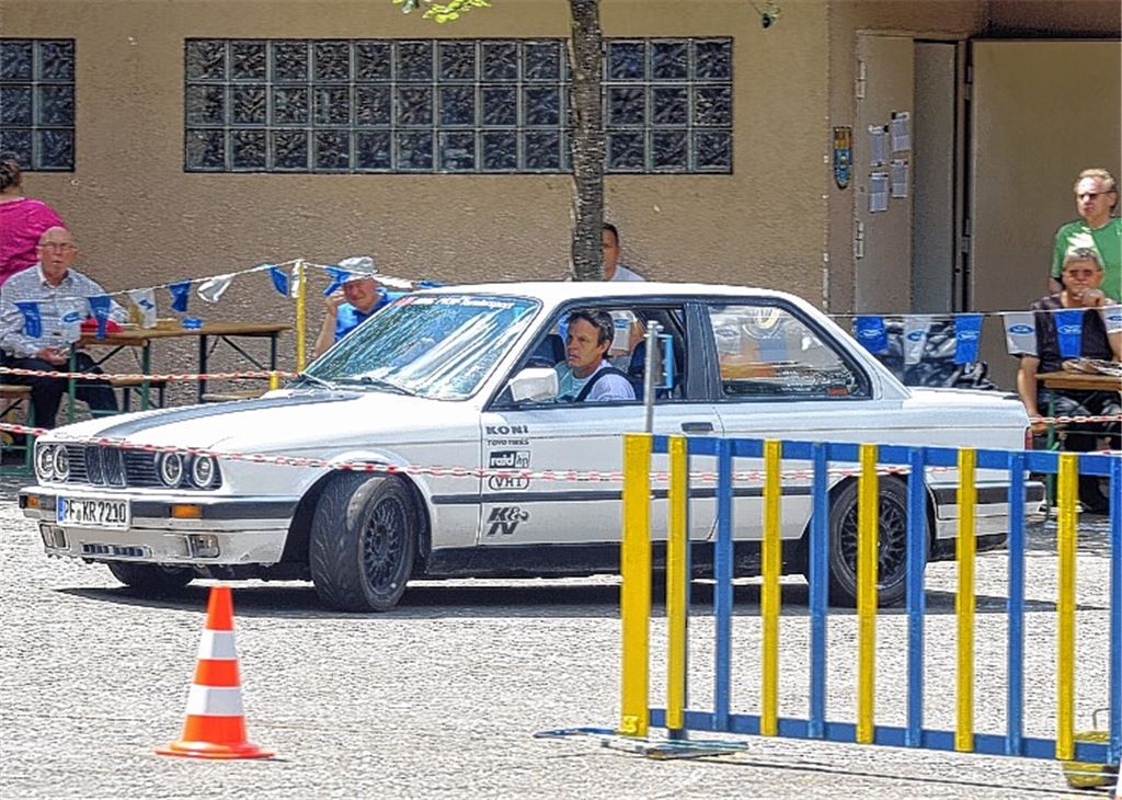 Ralf Kessler vom RKV Lomersheim präsentiert sich in starker Form: Rang fünf in der ADAC-Gruppe A. Foto: Fotomoment