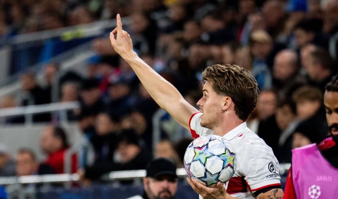 Ramon Hendriks (Note 3): Bei seinem vierten Startelf-Einsatz in Folge rückte der Niederländer von der Außen- in die Innenverteidigung und war dort in der druckvollen VfB-Anfangsphase wenig gefordert. In der Spieleröffnung ohne großes Risiko, aber weitgehend fehlerfrei.