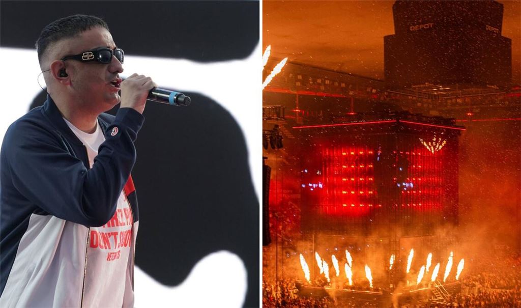 Rapper Haftbefehl sollte am Sonntag beim "World Club Dome" auftreten. Doch dazu kam es nicht.