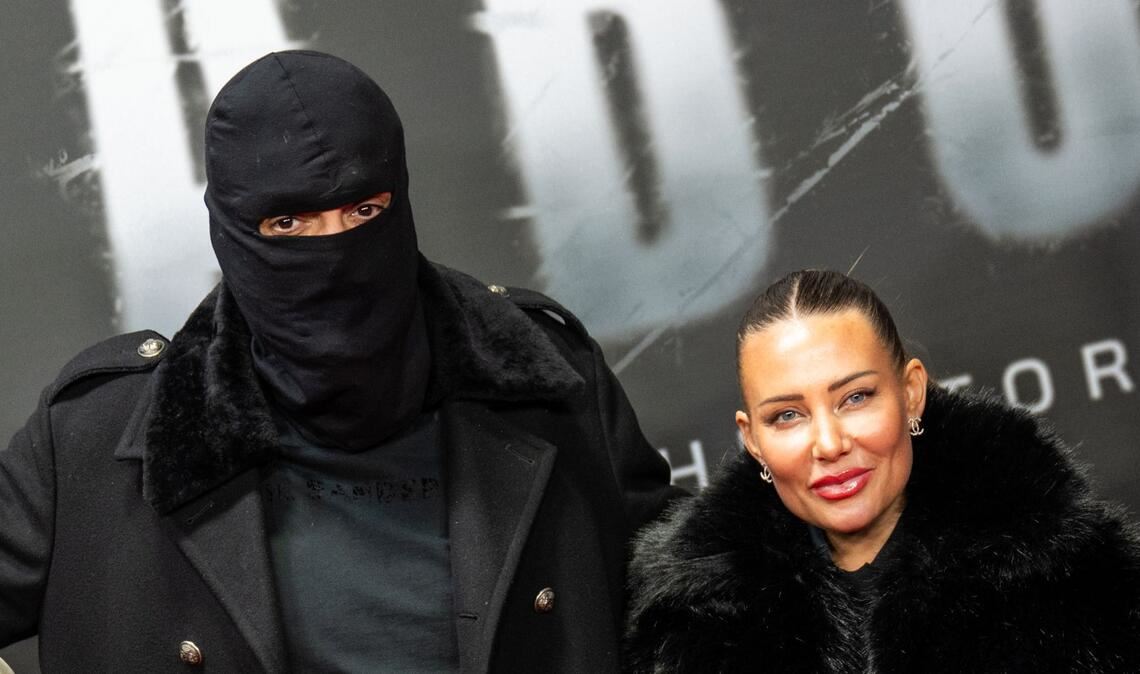 Rapper Haftbefehl und seine Frau Nina Anhan