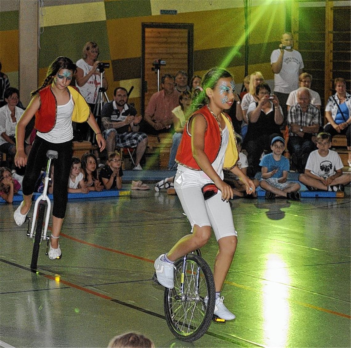 Rasante Vorführungen.