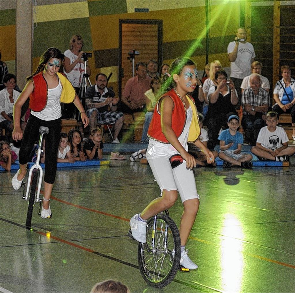 Rasante Vorführungen.