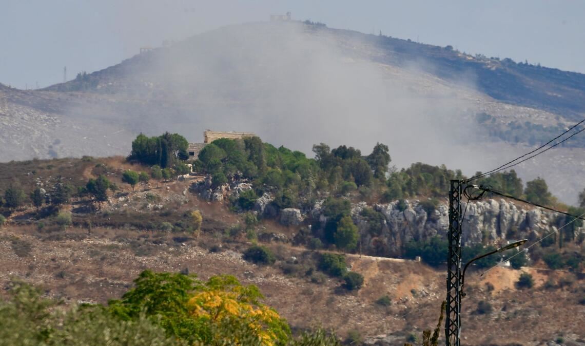 Rauch steigt im Libanon auf nach einem israelischen Luftangriff. (Archivbild)