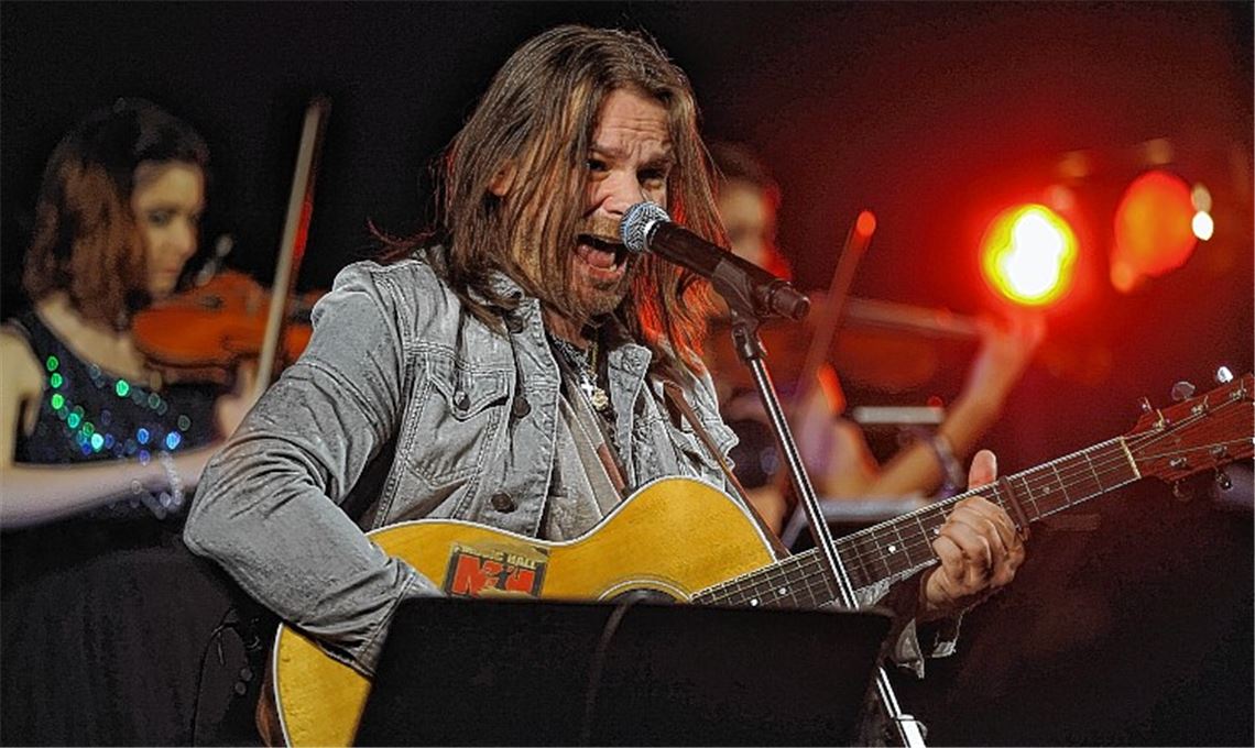 Ray Wilson in Aktion.