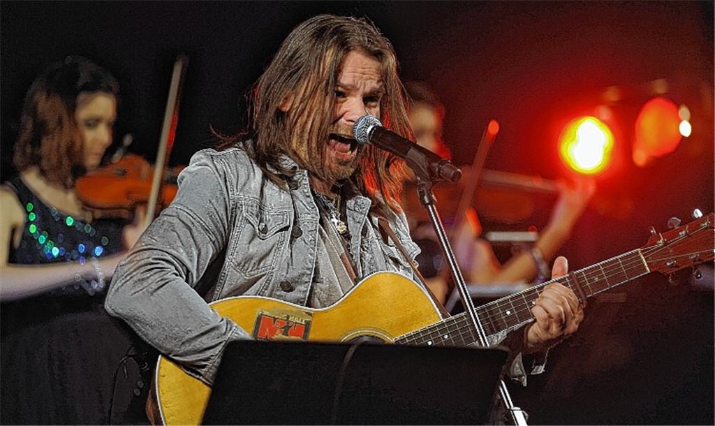 Ray Wilson in Aktion.