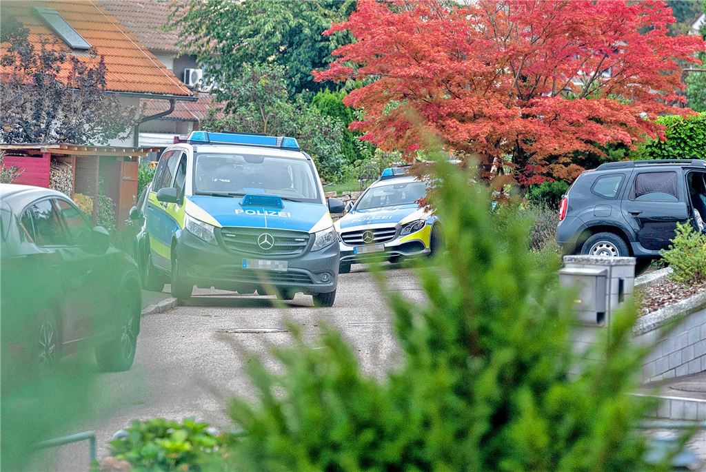 Razzia in Lomersheim.Foto: Fotomoment