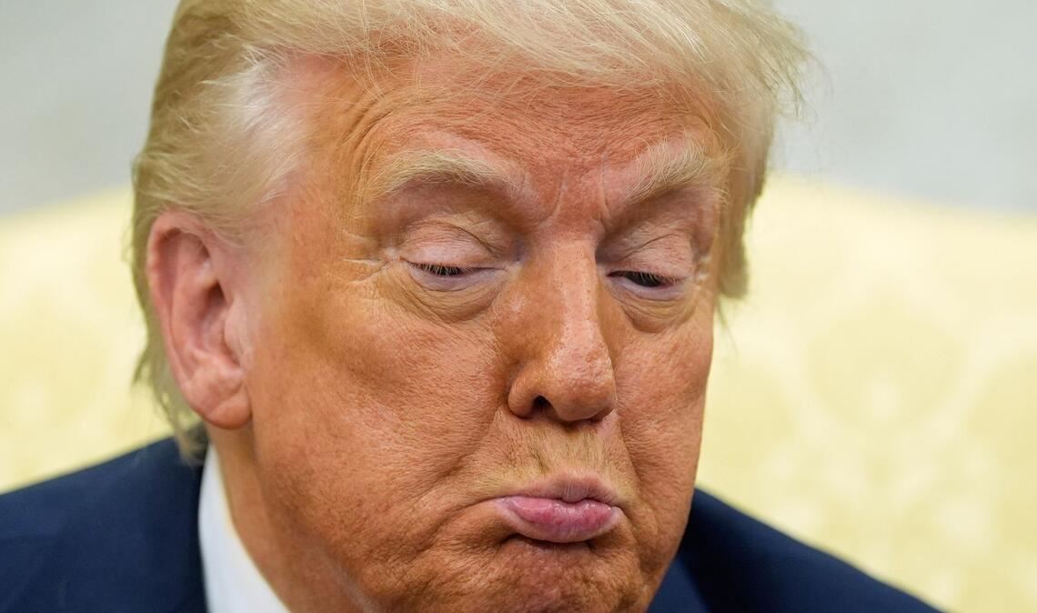 Rechte Blogger und Social-Media-Influencer stellen Präsident Trump kaum kritische Fragen. (Archivbild)