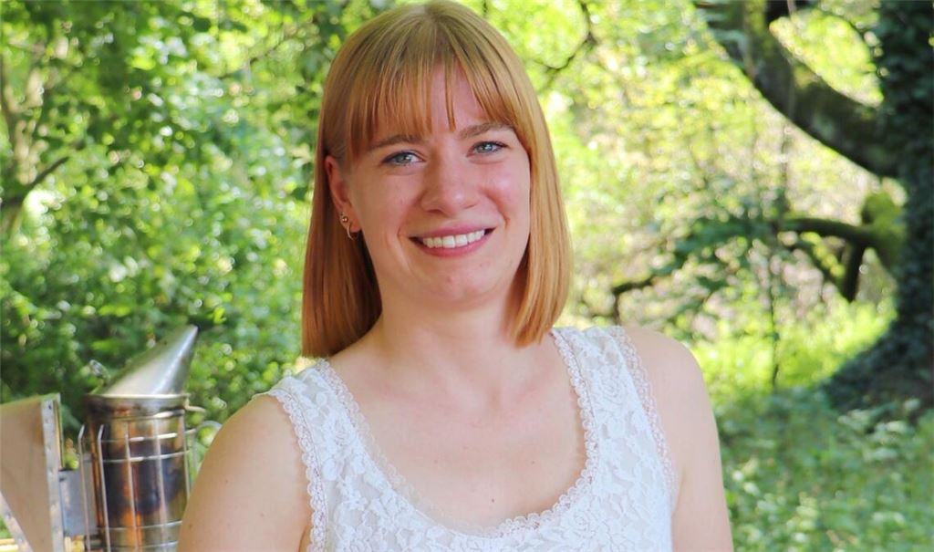 Referentin Dr. Carolin Rein von der Landesanstalt für Bienenkunde an der Universität Hohenheim. Foto: privat