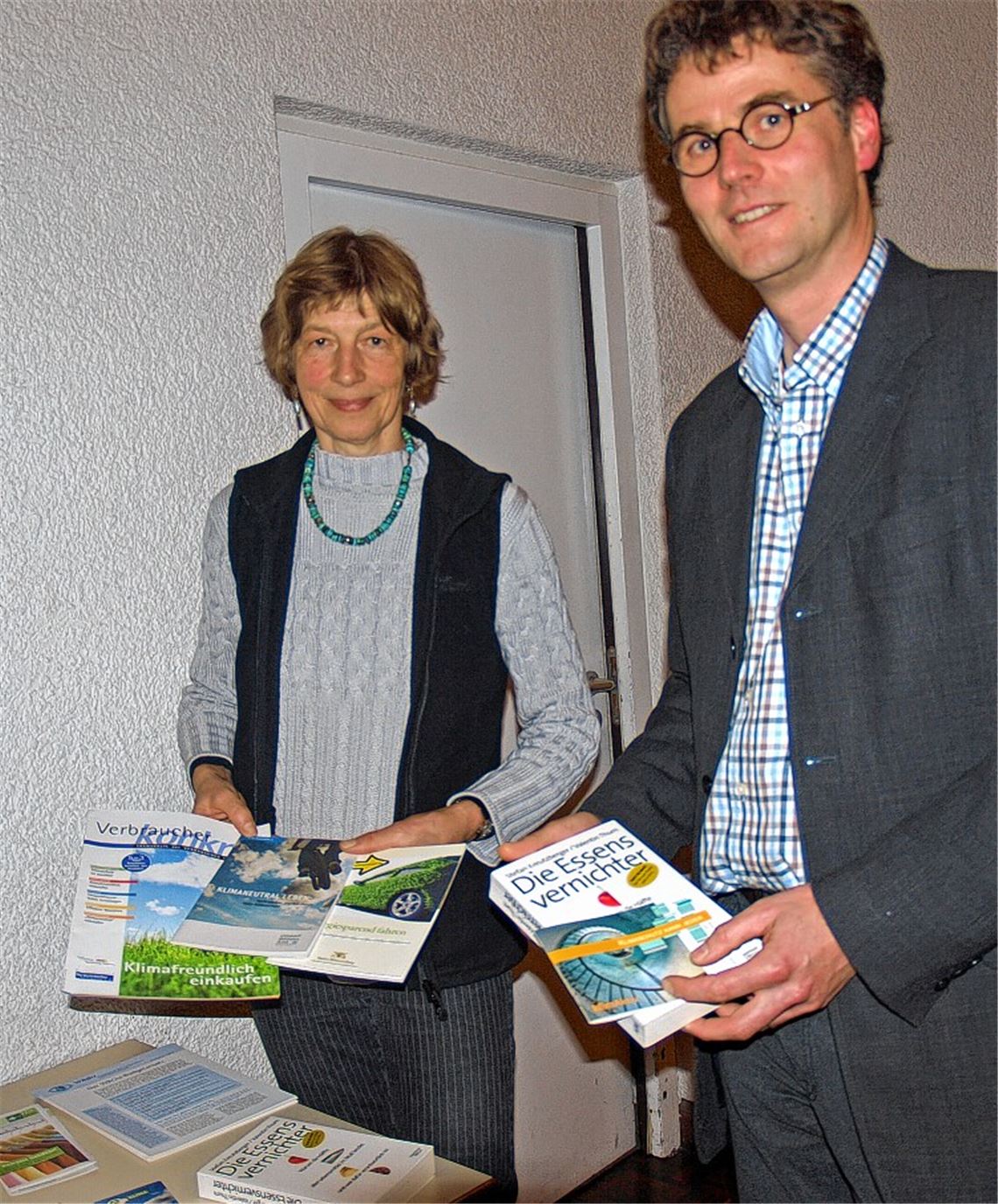 Regine Einfeld und Stephan Schunkert.