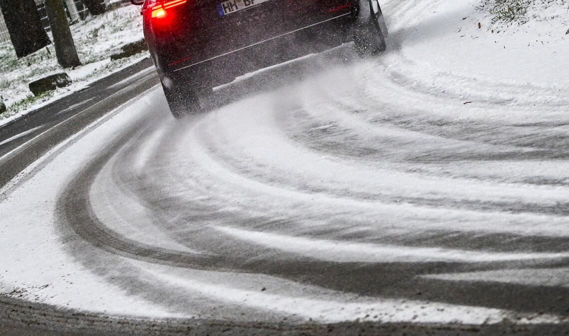 Regional fiel heute bereits Schnee - so in Berlin.