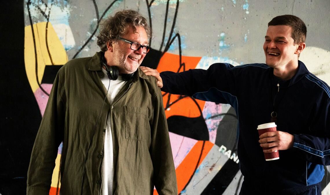 Regisseur Kirk Jones (li.) und Schauspieler  Robert Aramayo
