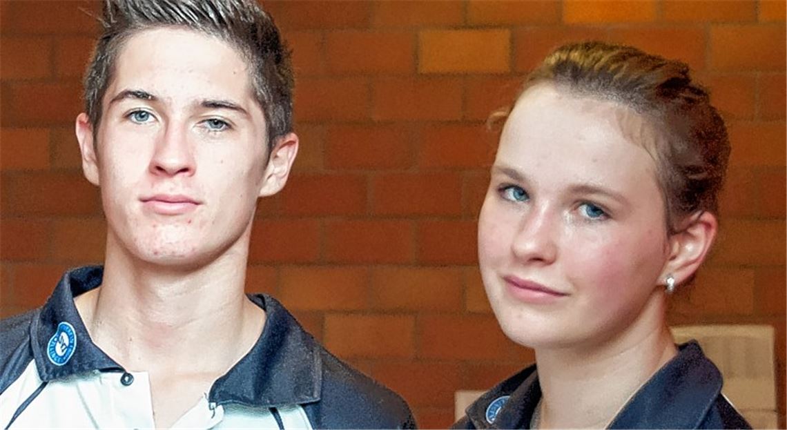 Reicht es für die Zwillinge Adrian und Saskia Butschko noch zur Bezirksrangliste?