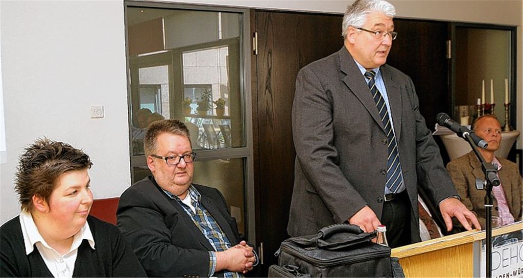 Reinhard Gallistl (stehend), Karin Frommherz, Axel Griesmaier, Borislav Kampmann (re.).Foto: Kollros