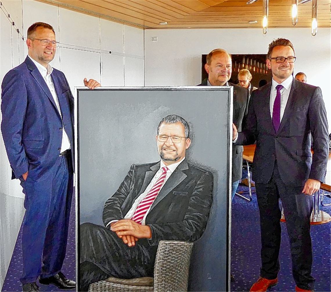 Ex-OBs halten als Gemälde Einzug