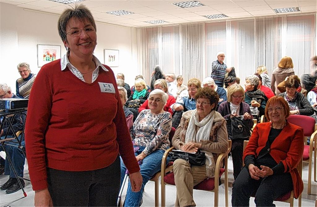 Respekt gegenüber dem Kranken sei wichtig: Inge Müller vom Demenzzentrum Enzkreis.