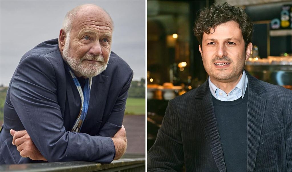 Rezzo Schlauch (links) hält nichts von Luigi Pantisanos Äußerungen in Richtung Boris Palmer.
