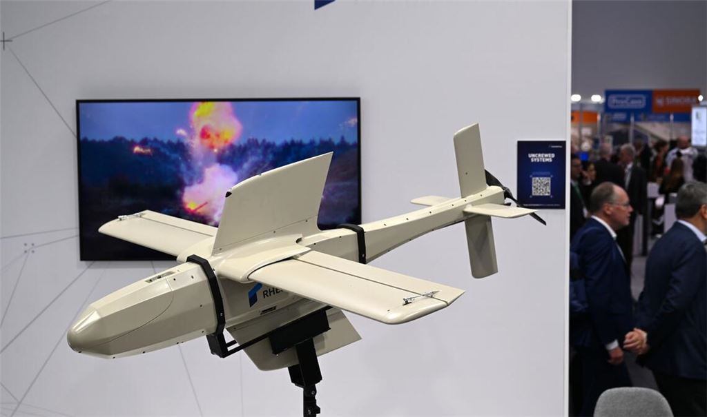 Rheinmetall hatte die Drohne vom Typ FV-014 neu entwickelt. (Archivbild)