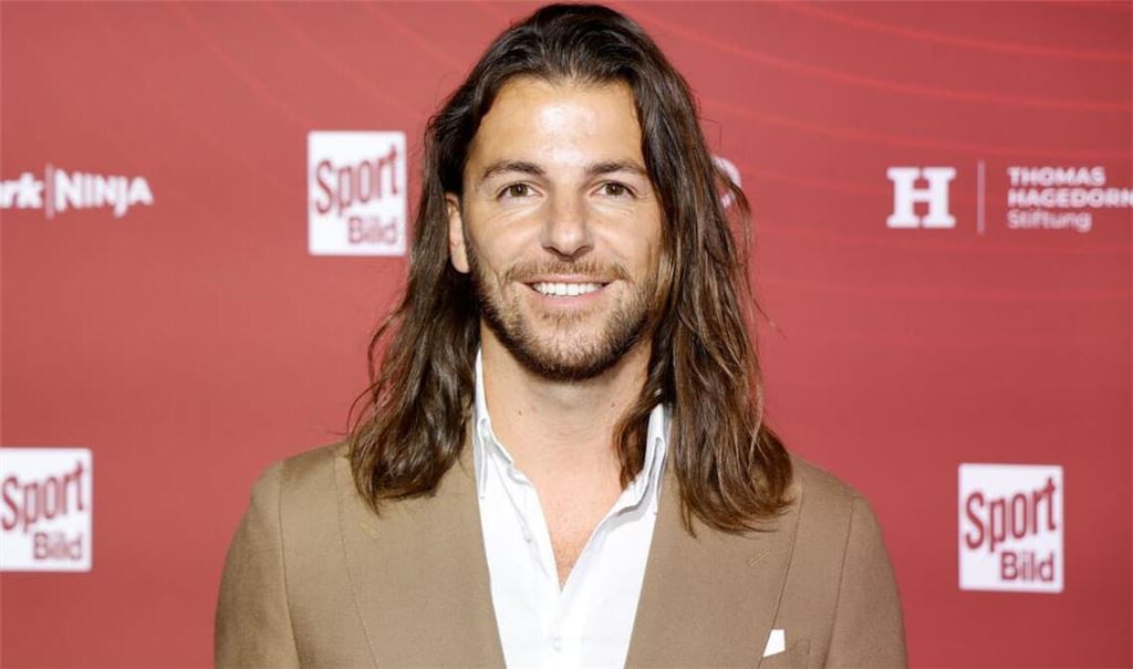 Riccardo Basile auf dem roten Teppich bei der Verleihung der Sport-Bild-Awards.