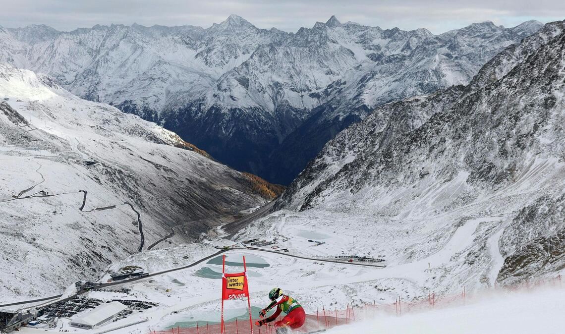 Riesenslalom in Sölden: Julia Scheib rast zum ersten Weltcupsieg