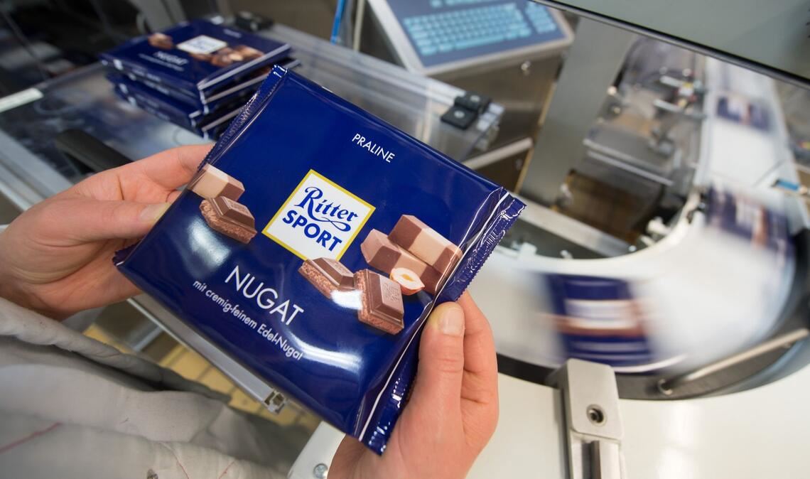 Ritter Sport streicht Stellen. (Archivbild)