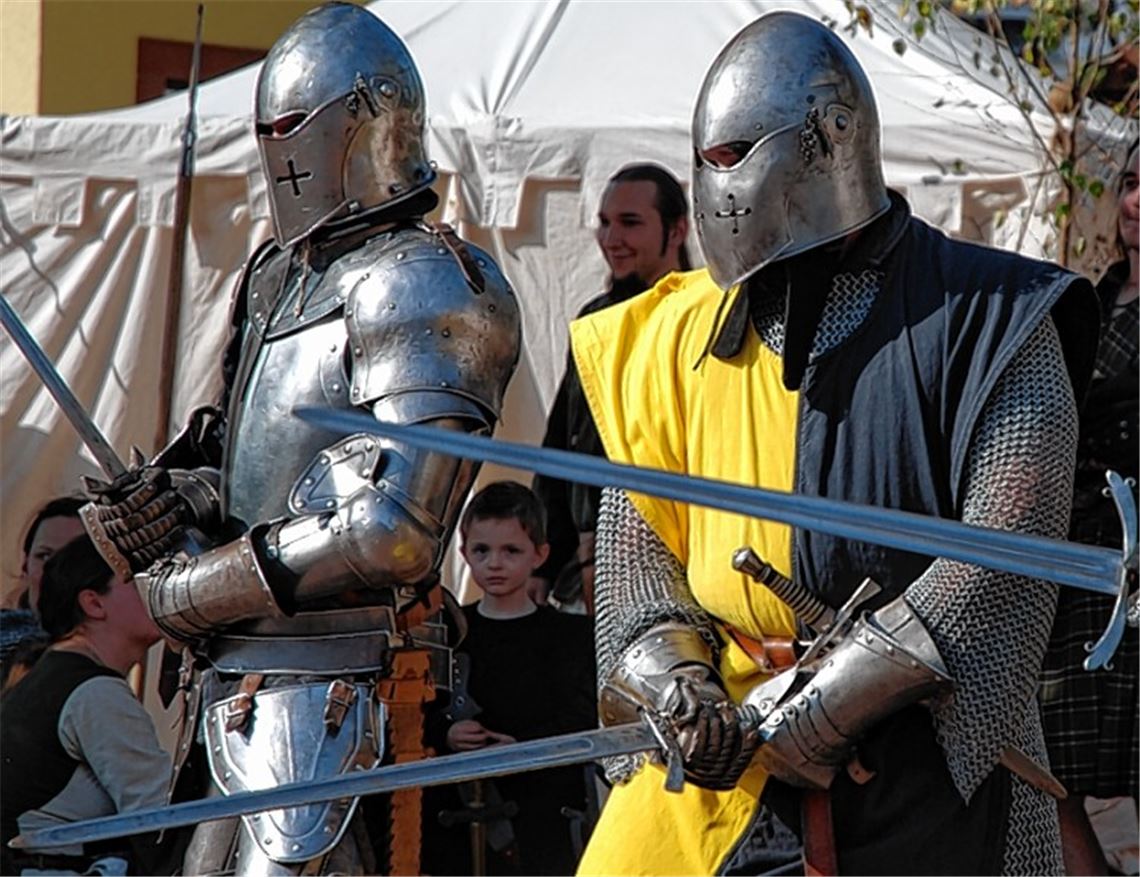 Ritter im 21. Jahrhundert.