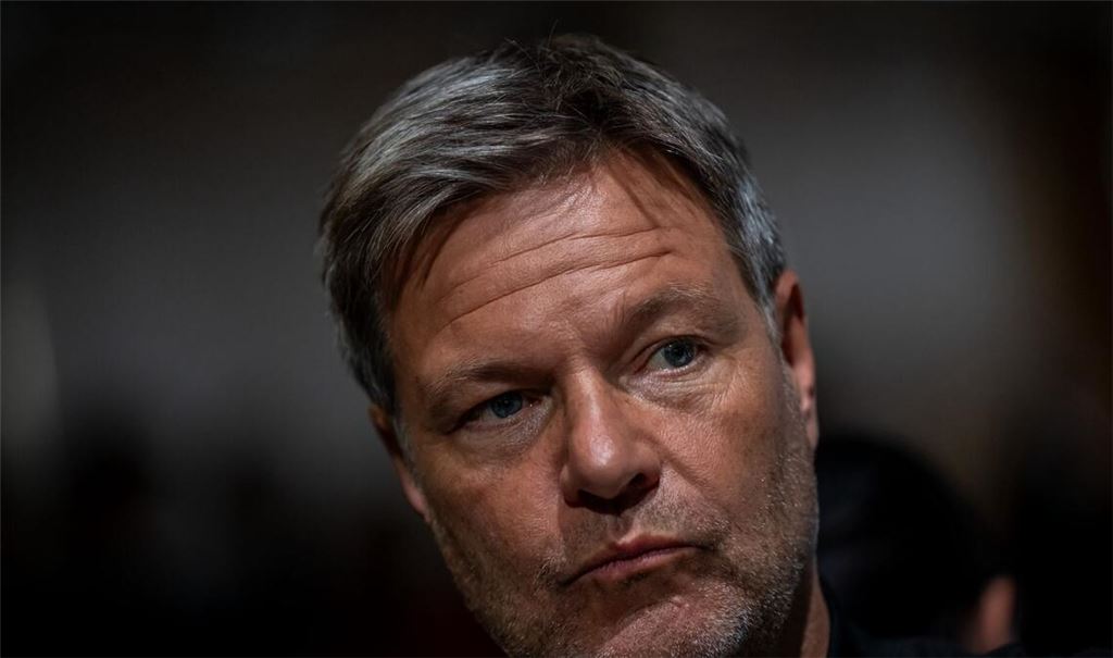 Robert Habeck verlässt den Bundestag.