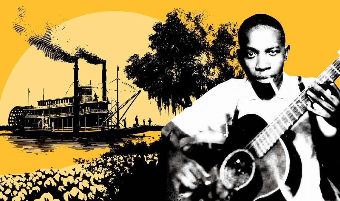 Robert Johnson interpretierte den Blues neu.