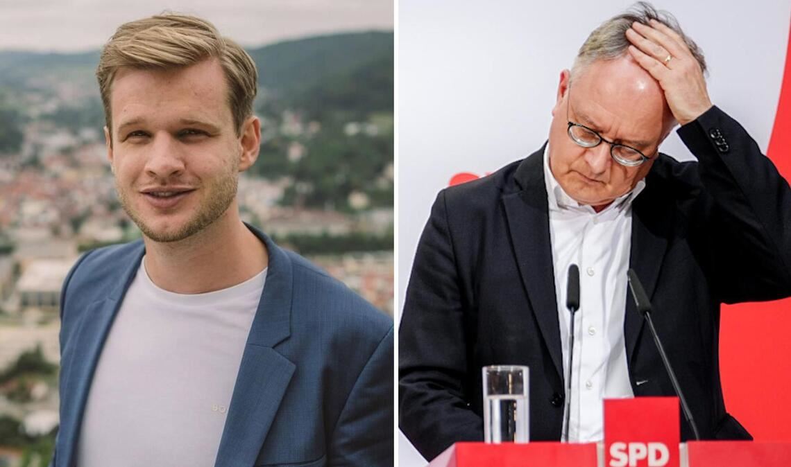 Robin Mesarosch (links) will Andreas Stoch als SPD-Landesvorsitzender in Baden-Württemberg beerben.